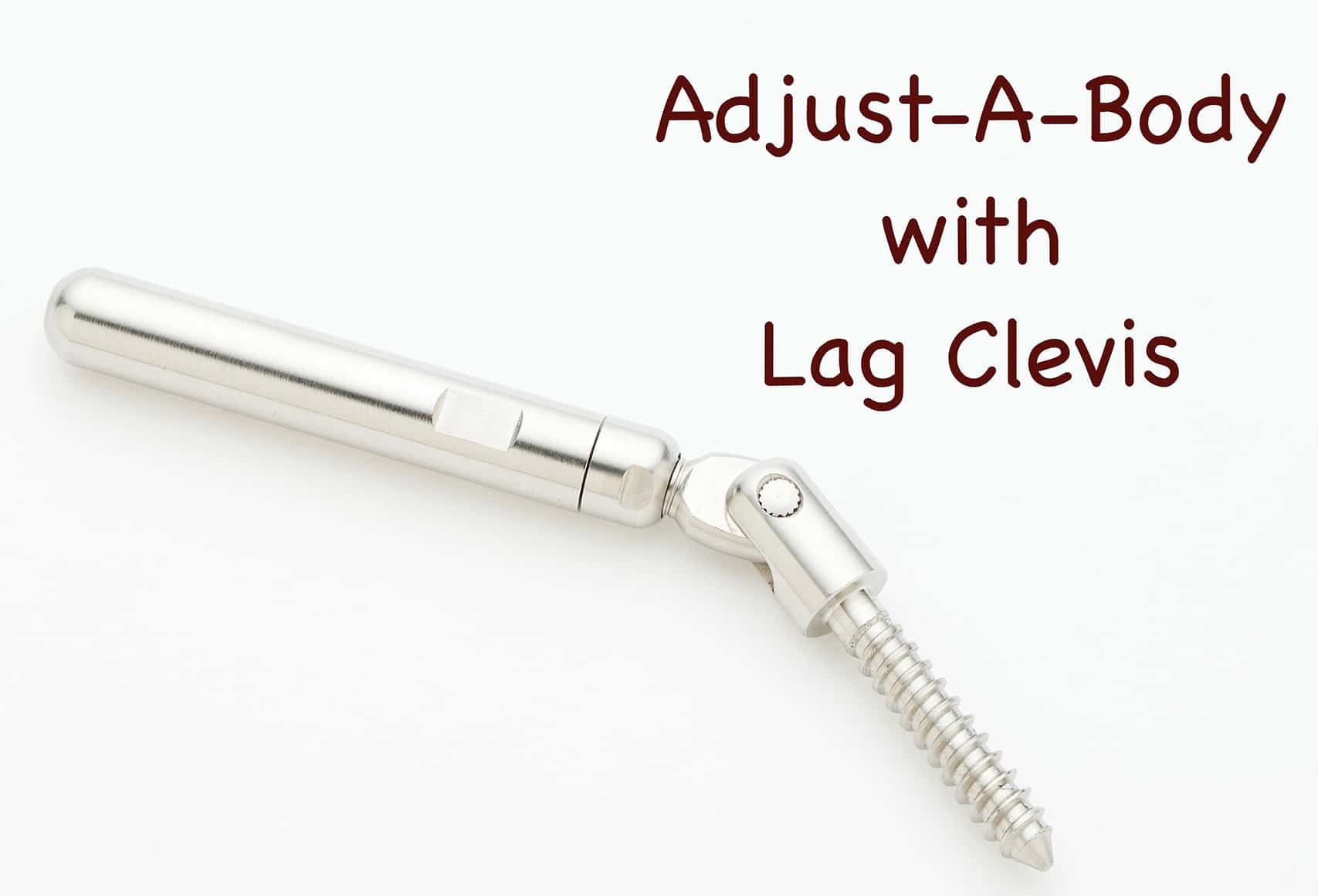 adjust-a-body with lag clevis