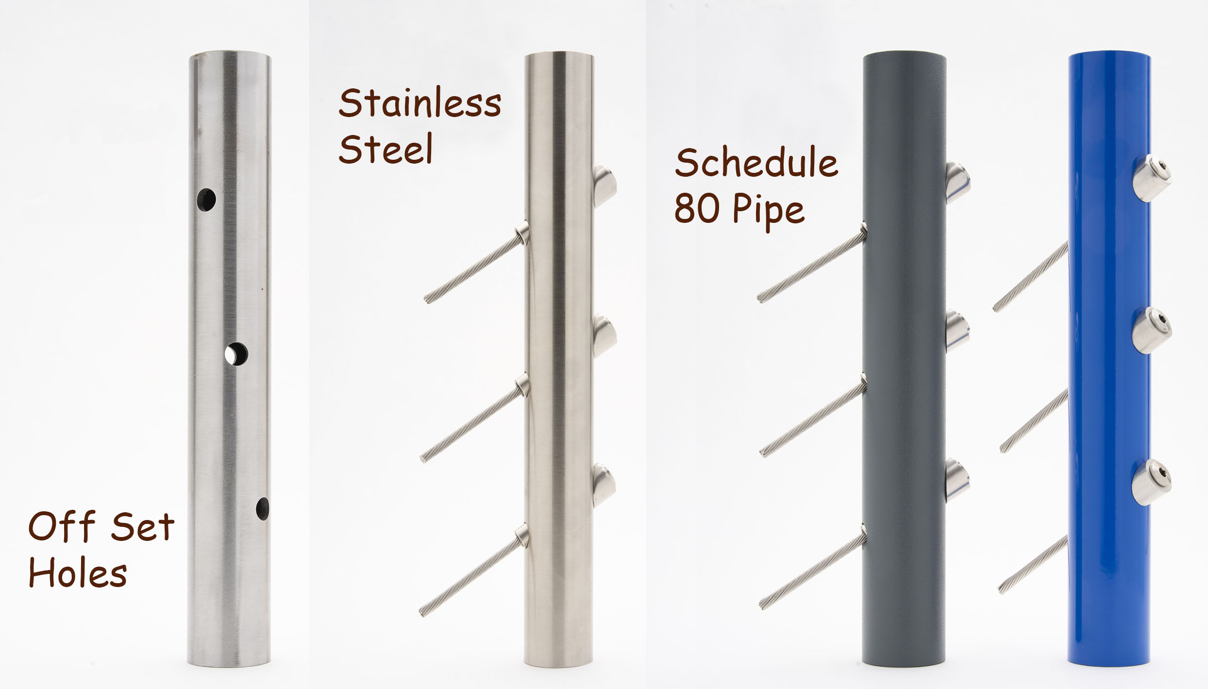 cable railing hole drilling service 